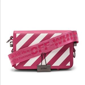OFF-WHITE Mini Diagonal Flap Bag